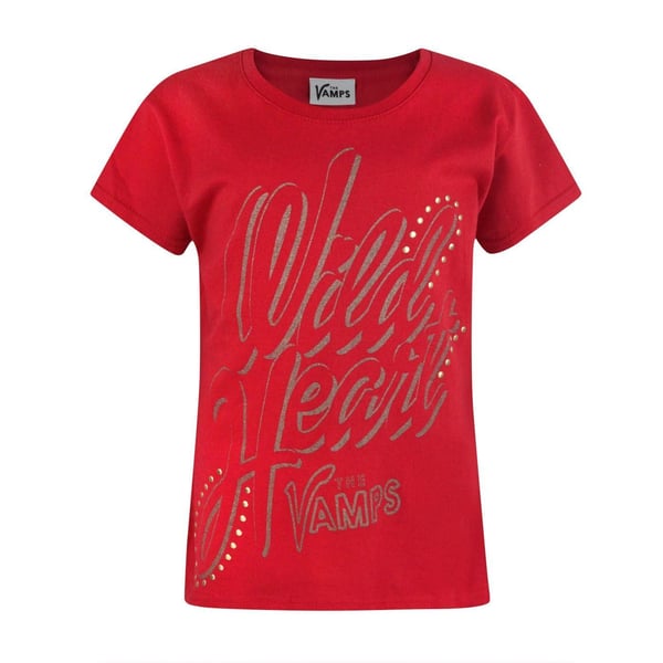 The Vamps Piger Wild Heart T-shirt
