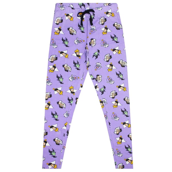 Disney Womens/Ladies Its Good To Be Bad Villains Pyjama Set