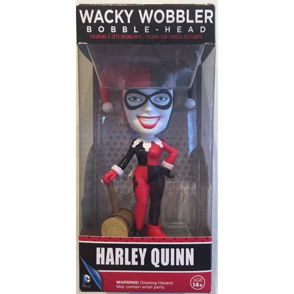 Funko Wacky Wobbler Batman Harley Quinn Bobble Head