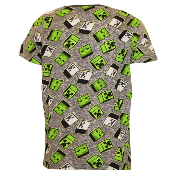 Minecraft Boys Zombie Creeper All-Over Print T-Shirt