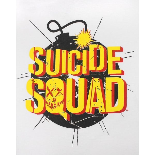 Suicide Squad Unisex Adult Exploding Bomb T-Shirt