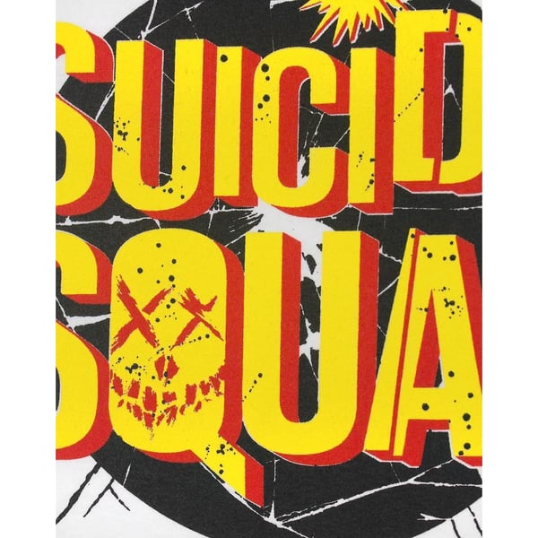 Suicide Squad Unisex Adult Exploding Bomb T-Shirt
