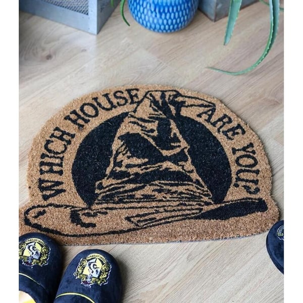 Harry Potter Dørmåtte med sorteringshat