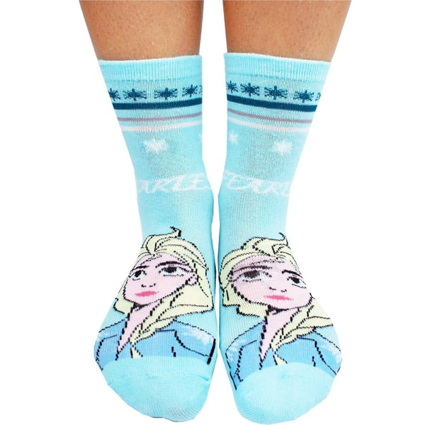 Frozen Girls Character Socks (Pack of 6)