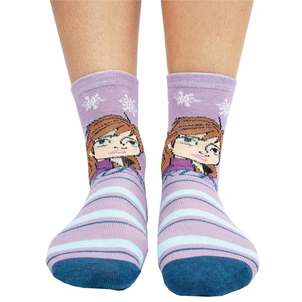 Frozen Girls Character Socks (Pack of 6)