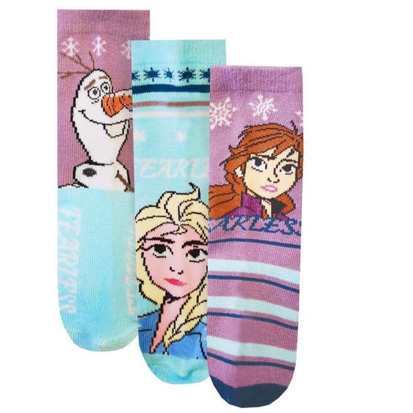 Frozen Girls Character Socks (Pack of 6)