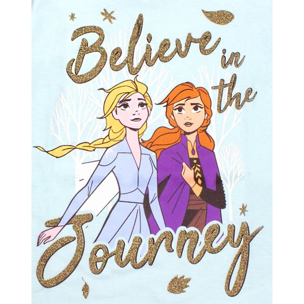 Frozen II Girls Believe In The Journey Frill Long-Sleeved T-Shirt