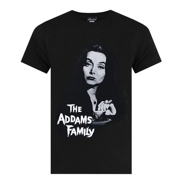 The Addams Family Dame/kvinde Morticia Addams T-shirt i oversize størrelse