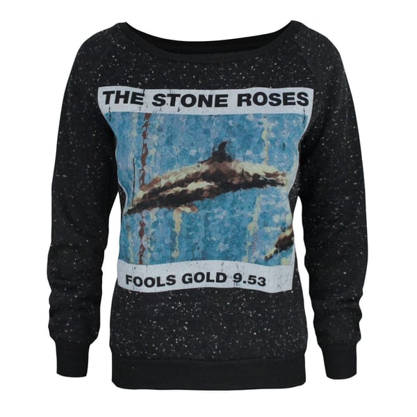 Amplified Dame/Damer Fools Gold The Stone Roses Sweatshirt