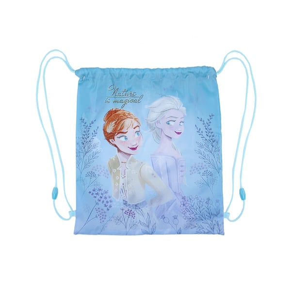 Frozen Piger Naturen er magisk Drawstring Bag