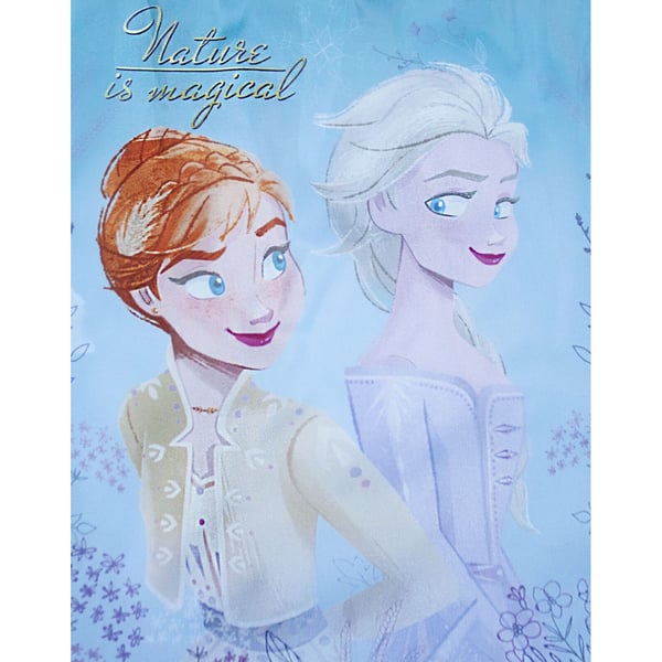 Frozen Piger Naturen er magisk Drawstring Bag