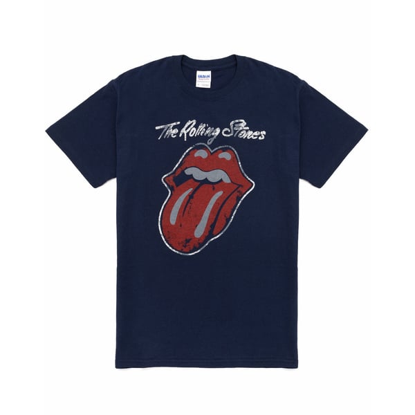 The Rolling Stones T-shirt med tunge-logo til mænd
