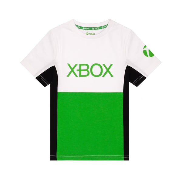 Xbox Børne/børn T-shirt med farveblok