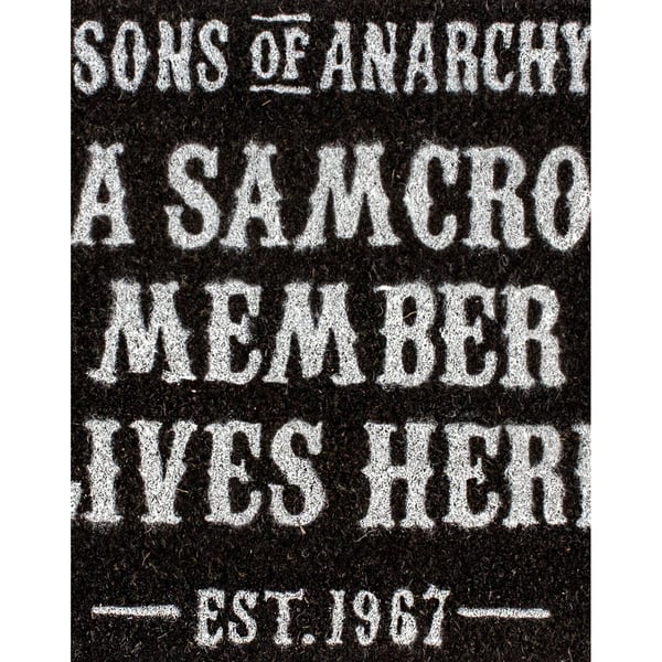 Sons Of Anarchy Door Mat