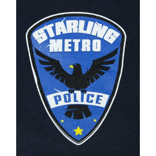 Arrow Mens Starling City Metro Police Full Zip Hoodie