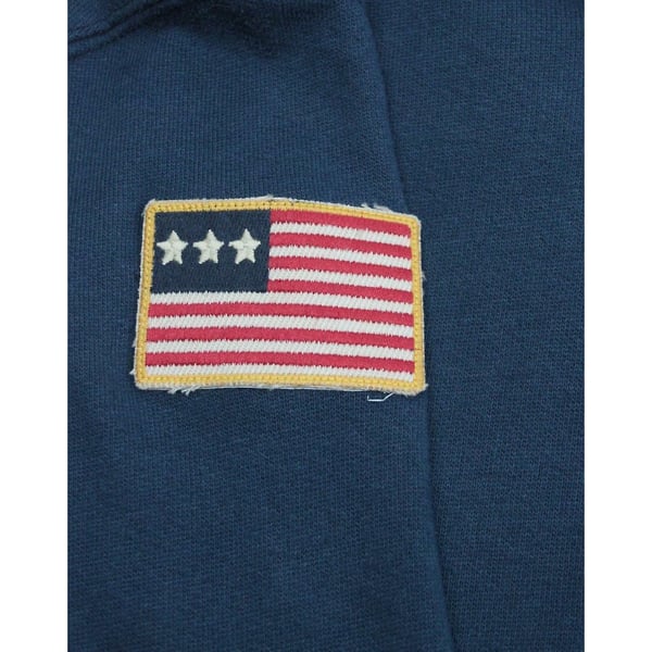 Junk Food Mens American 1 Flag Full Zip Hoodie