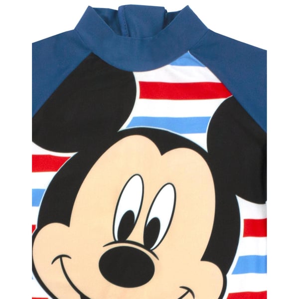Disney Boys Sunsafe Mickey Mouse One Piece Swimsuit