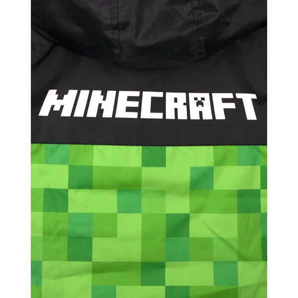 Minecraft Poikien Creeper Hupullinen Vedenpitävä Takki