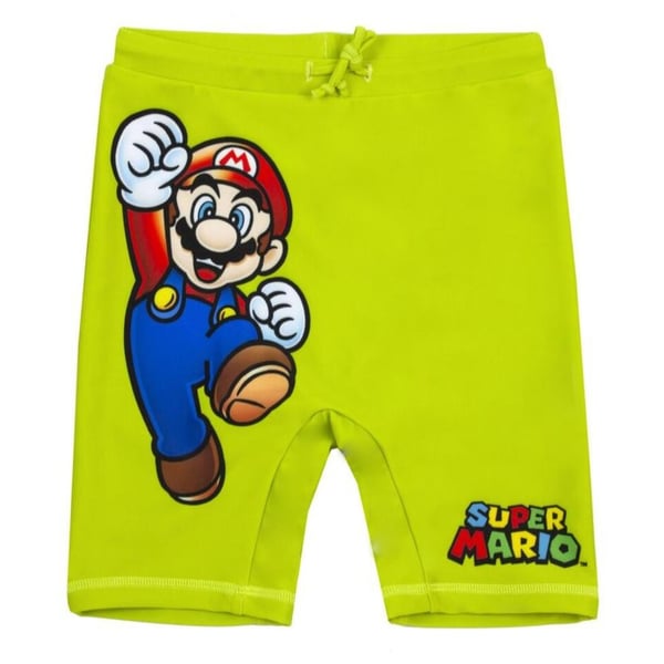 Super Mario Boys Short-Sleeved Swim Set