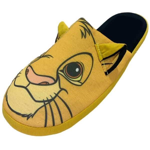 The Lion King Børne/børn Simba polyester tøfler