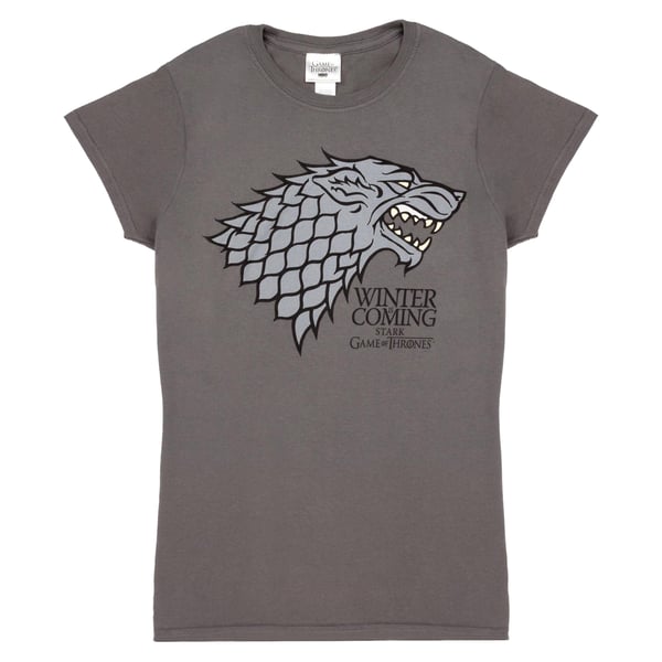 Game of Thrones Womens/Ladies Stark Sigil Winter Is Coming T-Shirt