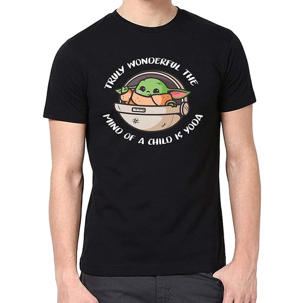 Star Wars: The Mandalorian Mens Baby Yoda T-Shirt