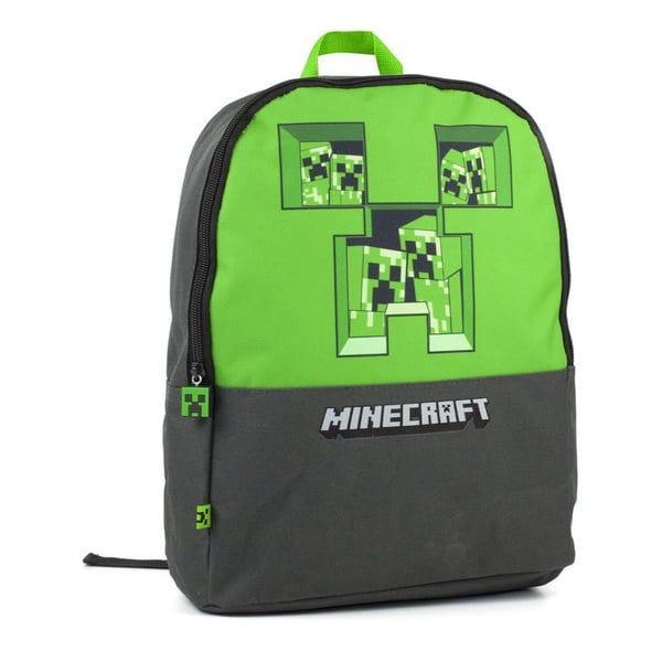Minecraft Pixel Creeper-rygsæk
