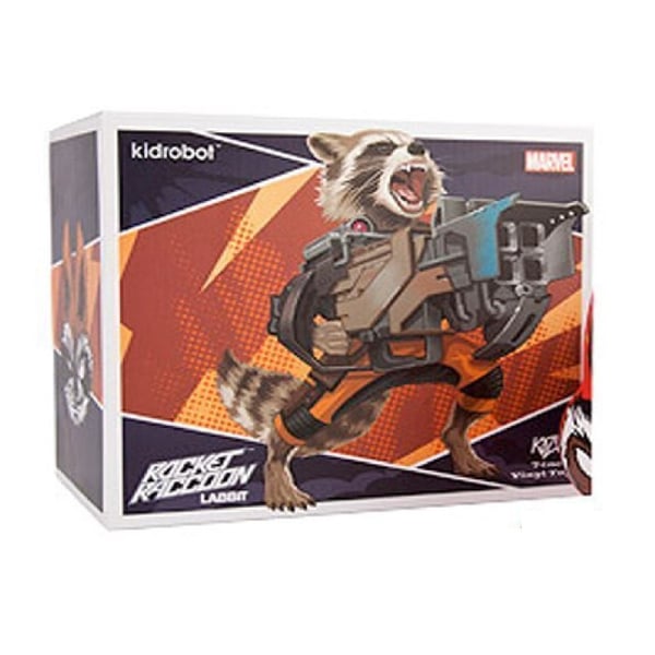 Kidrobot Labbit Guardians Of The Galaxy Rocket Raccoon Vinyl Figure