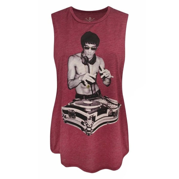 BNA78 Gung Fu Scratch Bruce Lee tank top til kvinder/damer