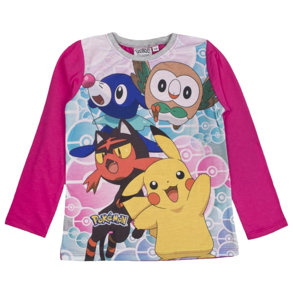 Pokemon Pyjamasæt til piger med figurer