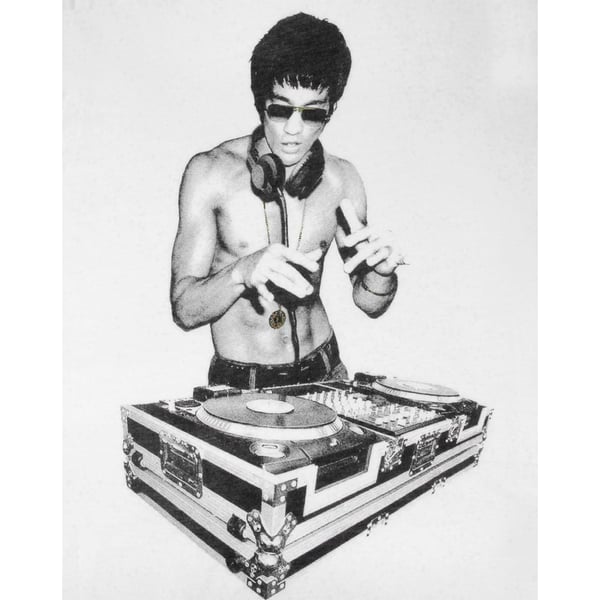 BNA78 Naisten Gung Fu Scratch Bruce Lee Toppi