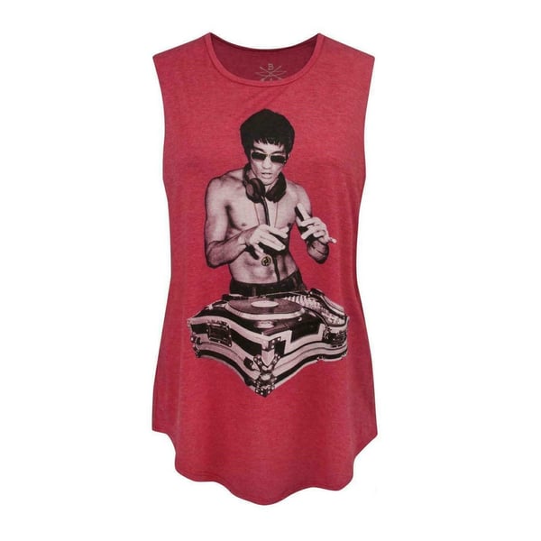BNA78 Gung Fu Scratch Bruce Lee tank top til kvinder/damer