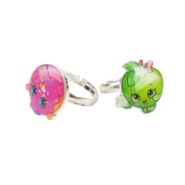 Shopkins Girls Series 1 Ring Set (Pack of 5)