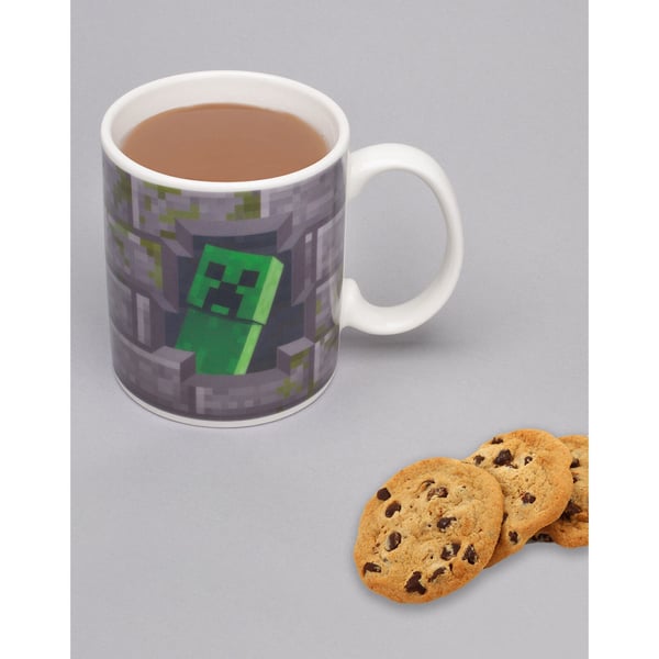 Minecraft Creeper Heat Changing Mug