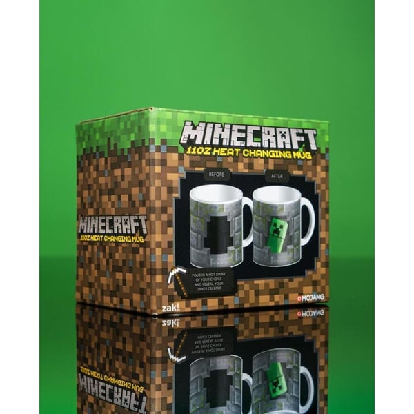 Minecraft Creeper Heat Changing Mug