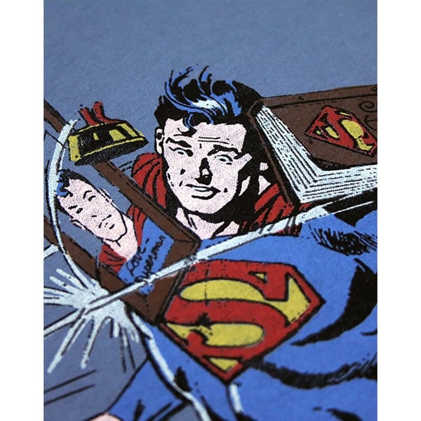 Junk Food Mens Superman Is Now Single Superman T-Shirt