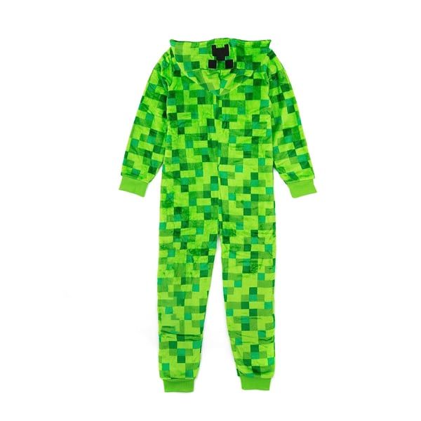 Minecraft Drenge Creeper Pixel Bodysuit til drenge
