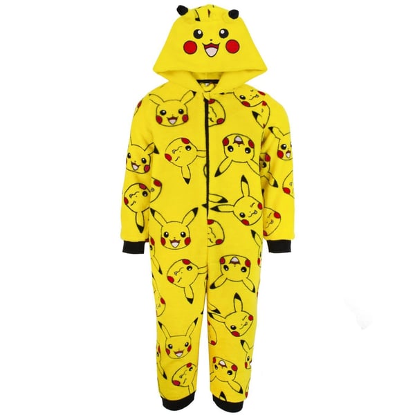 Pokemon Lasten/Kids Pikachu 3D Korvat Uniasu