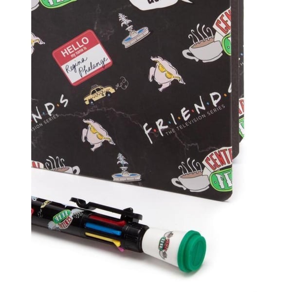 Friends A5 notesblok og pennesæt (pakke med 2)