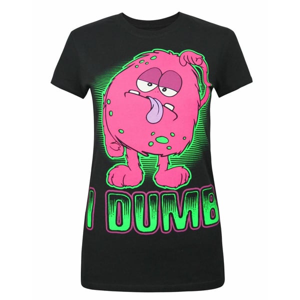 Goodie Two Sleeves Dame/kvinder I Dumb T-shirt