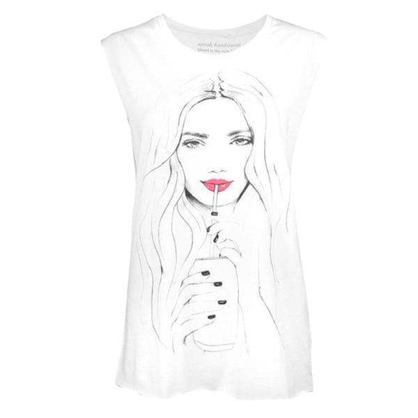 Blood Is The New Black Womens/Ladies Soda Pop! Tank Top
