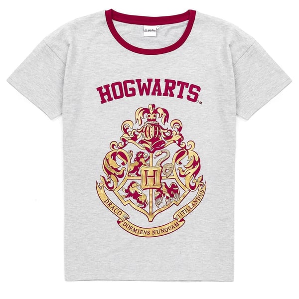 Harry Potter Womens/Ladies Hogwarts Crest Short Pyjama Set