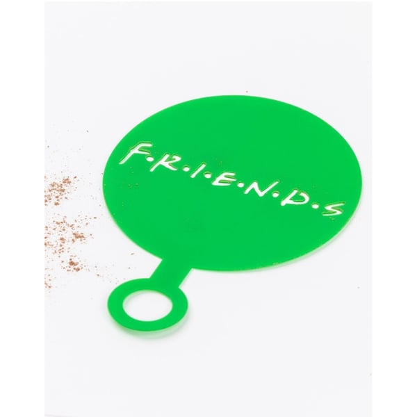 Friends Central Perk Mug and Stencil Set