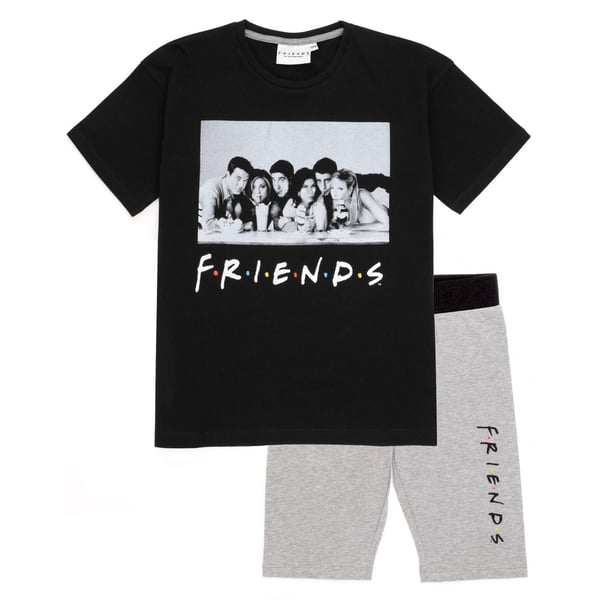 Friends Girls Cycling Short Pyjama Set