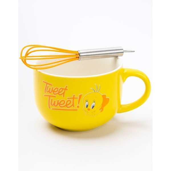 Looney Tunes Tweety Mug and Stencil Set