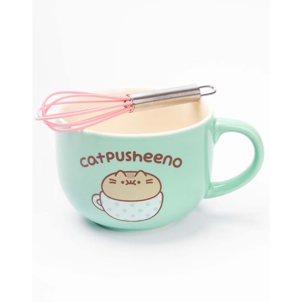 Pusheen Catpusheeno Mug and Stencil Set