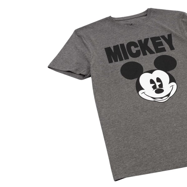 Disney Dame/kvinde Mickey Mouse Face T-shirt