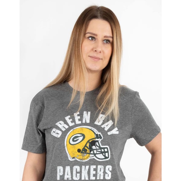 Green Bay Packers Womens/Ladies Helmet T-Shirt