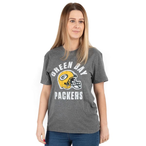 Green Bay Packers T-shirt med hjelm til kvinder/damer