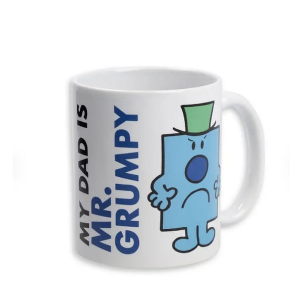 Mr Men Mens My Dad Is Mr Grumpy Mug And Sock Set